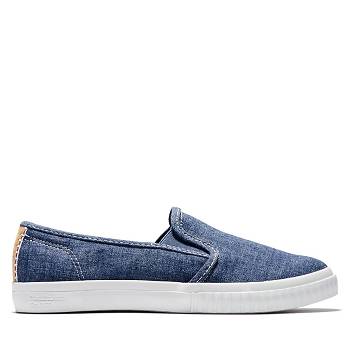 Timberland Newport Bay - Modre Slip On Damske, T0525SK